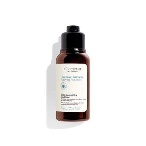 Image of L'OCCITANE - Purifying Freshness Conditioner - 75 ml - Oily hair and scalp - Made in France