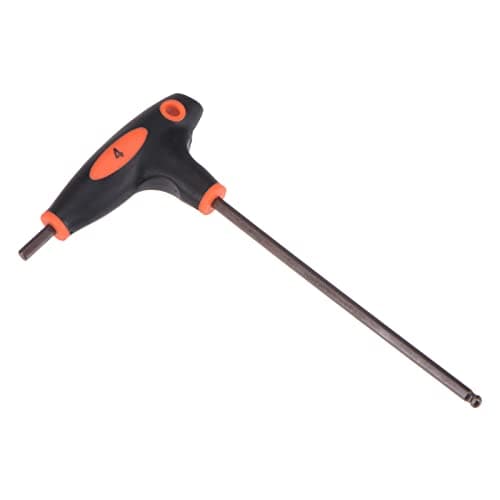 Image of sourcing map 4mm Ball End Hex Key T-Handle Wrench Spanner, Metric S2 Steel