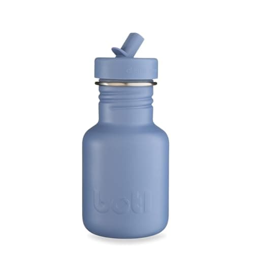 Image of onegreenbottle – BOTL Tough Canteen Water Bottle with Sports Cap, Stainless Steel, Non-Insulated, Single-Skinned Eco Canteen, 350ml (Swipe Right)