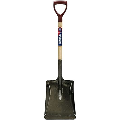 Image of Spear & Jackson 2521VC No. 4 Open Socket Square Mouth Shovel