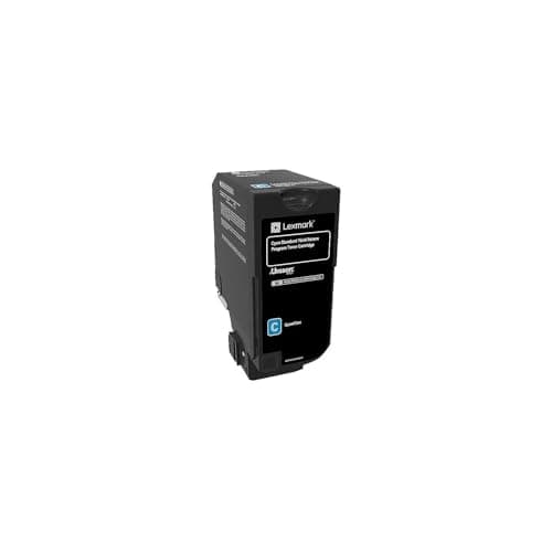 Image of Lexmark 74 °C1sc0 Laser 12000PAGES Cartridge Cyan Laser Toner Cartridge – Toner & Laser Cartridge (Laser Toner Cartridge, 12000 Page Yield, Cyan, One Piece (S))