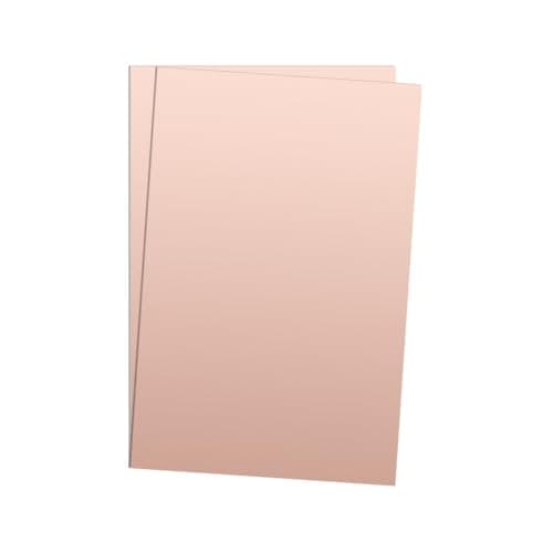 Image of PATIKIL 8x12 inch Single Sided Copper Clad Laminate PCB, 2 Pcs 2mm Thickness FR4 Copper Plated Universal Circuit Prototype Board for Etching DIY PCB Kit