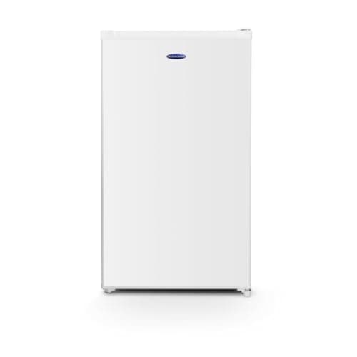 Image of ICE KING RL111EW Freestanding Undercounter Larder Fridge, 88L Capacity, White, Adjustable Thermostat, LED Light, Energy Efficient, Quiet Operation – Ideal for Kitchen or Utility Room
