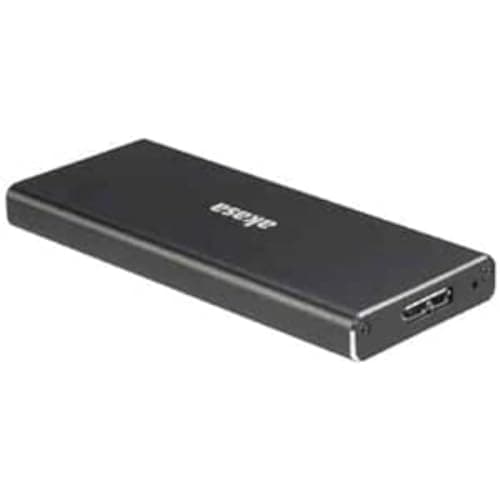 Image of Akasa AK-ENU3M2-BK M.2 SATA SSD Aluminium Enclosure - Black