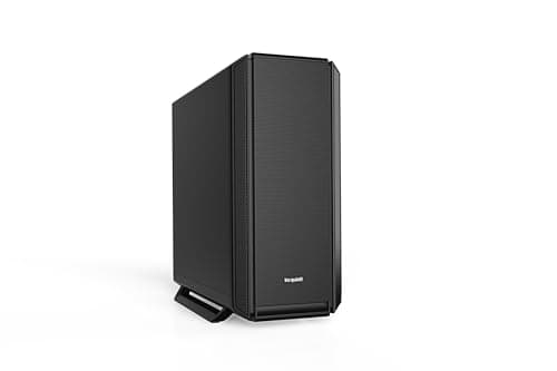 Image of be quiet! Silent Base 802 Black PC case, 3x Pure Wings 140mm, 2 interchangeable top and front covers, decoupled motherboard tray