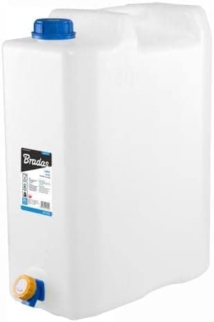 Image of B2C Water Storage Container, 5-20 Litres, Thick Durable Plastic, Tap Included, Food Safe Optional Soap dispenser (20 Litres)