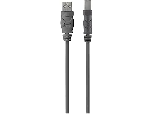 Image of Belkin F3U154BT1.8M A to B USB Cable - Grey