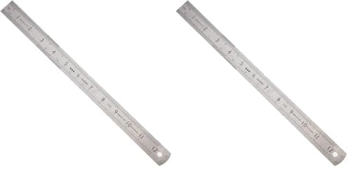 Image of Stanley 64R Rustless Rule 300MM/12 0 35 401 (Pack of 2)