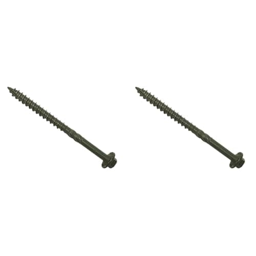 Image of Spectre Timber Fixing Screws | 6.3 x 87mm | Ruspert, Green | Box 50 (Pack of 2)