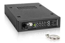 Image of Icy Dock MB491SKL-B - ToughArmor EX Industrial Full Metal 2.5 SATA/SAS HDD & SSD Mobile Rack Device