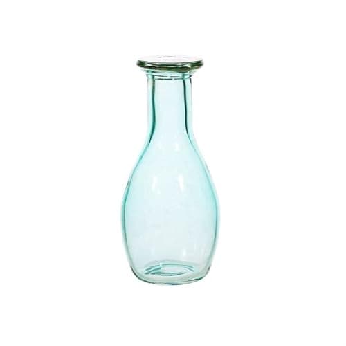Image of Sass & Belle Deepa Recycled Glass Bud Vase Pale Blue
