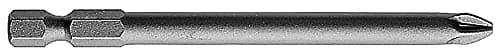 Image of Magna Pozi PZ2 x 70mm Extra Hard 1/4" Hex Screwdriver Insert Bit