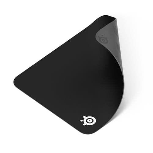 Image of SteelSeries QcK Cloth Gaming Mouse Pad - Micro-Woven Surface - Optimized For Gaming Sensors - Size M (320 x 270 x 2mm) - Black