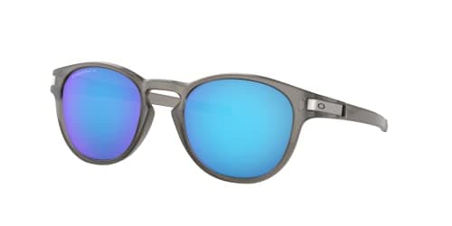 Image of Oakley Latch, Matte Grey Ink/Prizm Sapphire Irid Polar