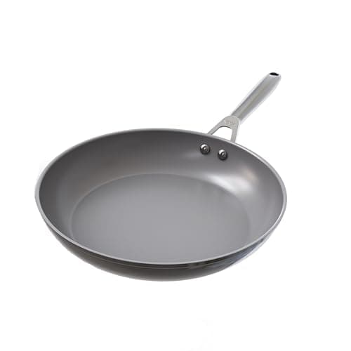 Image of Ninja ZEROSTICK Ceramic Pro 32 cm Frying Pan, Scratch Resistant, Made PTFE-Free, All Hob Compatible, Black, CW30032UK