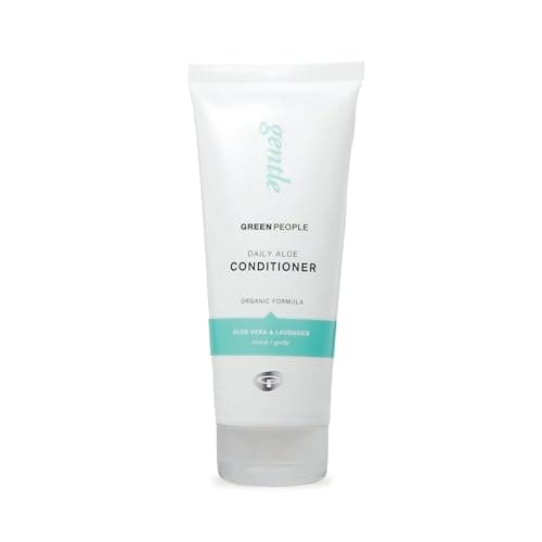 Image of Green People Daily Aloe Conditioner - With Aloe Vera, Gentle for All Hair Types - Silicone & SLS Free - Organic, Cruelty Free & Vegan, 200ml