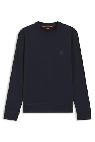 Image of Boss Mens Crew Sweatshirt Navy 3XL