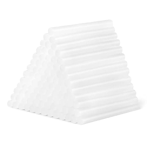 Image of Amazon Basics Hot Glue Sticks, Mini Size (4" x 0.27"), Pack of 100