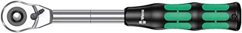 Image of Wera 05003780001 8006 1/2-Inch Drive C High Torque and Extendable Zyklop Hybrid Ratchet