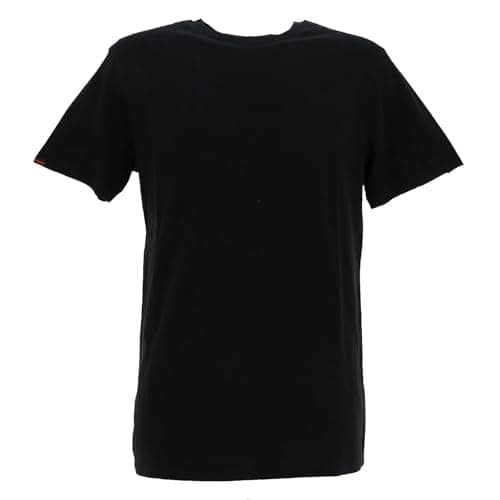 Image of Superdry Men's Classic Essential Tee T-Shirt, Jet Black, M