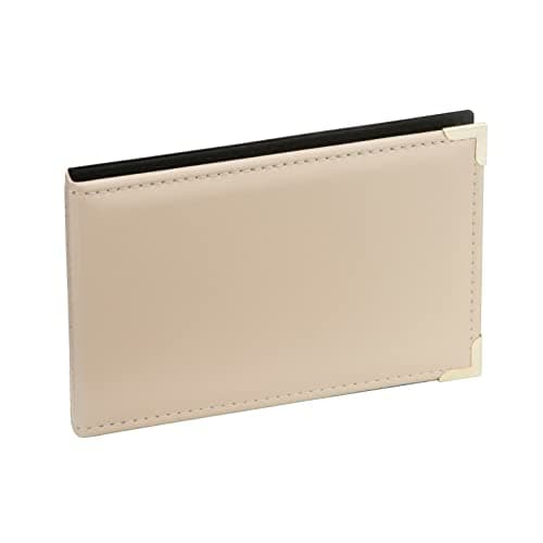 Image of Kenro Ivory Leather Look Mini Photo Album for 36 photos 6x4 inch / 10x15cm with Gilt Corners Landscape Photographs, Carlton Series – APL150IV