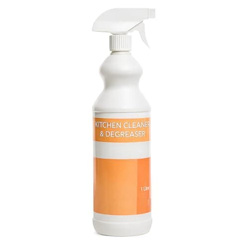 Image of Kitchen Cleaner & Degreaser Spray 1L - Powerful Multi-Surface Grease Remover, Heavy Duty Food & Oil Stain Cleaner for Worktops, Cookers & Kitchen Equipment