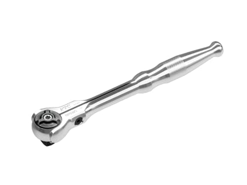 Image of KYOTO TOOL (KTC) 9.5 sq. Swivel Ratchet Handle, BRSW3, Silver
