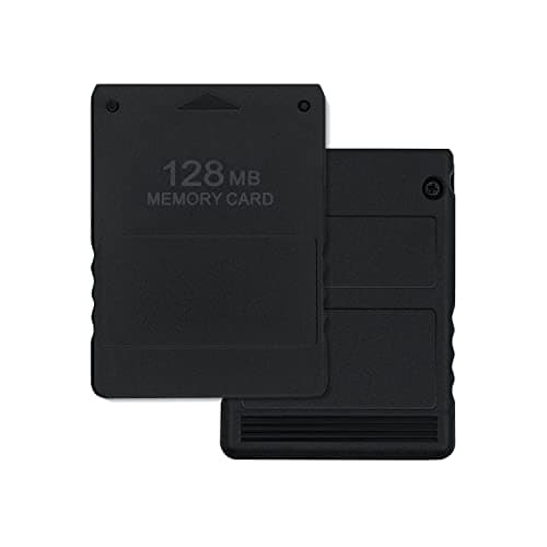 Image of Mcbazel PS2 Memory Card 128MB, 128MB Memory Card for Playstation 2 PS2/Slim Game Console