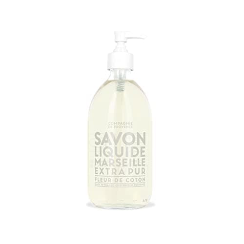 Image of Compagnie de Provence Liquid Marseille soap 500ml Cotton Flower