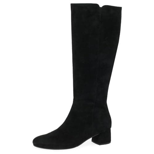 Image of Gabor Ashby M Womens Long Boots 5.5 UK Black Suede