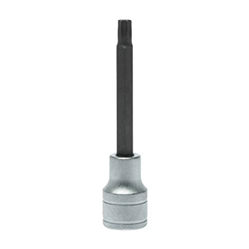 Image of Teng Tools TX27 1/2 Inch Drive Metric Torx TX 3.9 Inch Extra Long Chrome Vanadium Socket | Mechanic Tool | Hand Tool - M122227T-C