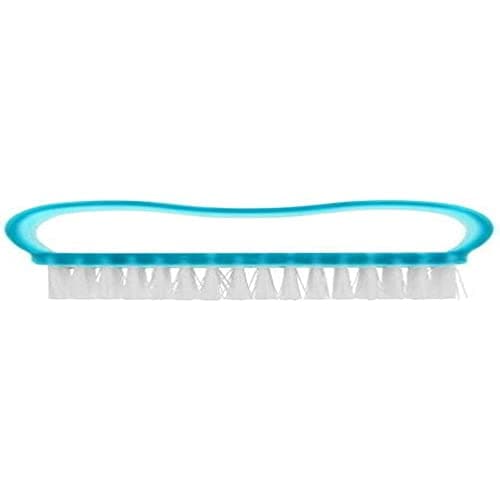 Image of Elliott Wavy Nail Brush, Large Hygienic Single Sided Hand and Nail Cleaning Brush, Scrubbing Brush to Clean Under Nail Dirt Grime and Grease, Firm Strong Bristles, for Use on Fingernails and Toenails (Assorted Colours)