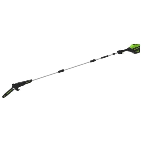 Image of Greenworks 60V 25cm Cordless Pole Saw, 2.8m Long Handle Pruner, Electric Mini Chainsaw Gen 2 with Automatic Oil Supply, 13m/s Chain Speed, Tool Only