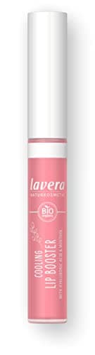 Image of lavera Cooling Lip Booster - Silky soft lips - Intense shine - light texture - Vegan - Natural cosmetics (1x 13.6 g)