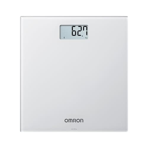 Image of OMRON HN300T2 Intelli IT Smart Bathroom Scales - Bluetooth Weighing Scales for Body Weight and BMI with Smartphone App for progress tracking