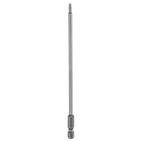 Image of sourcing map TT10 Security Torx Head Screwdriver Bit 6" (150mm) Long 1/4" Hex Shank Magnetic Tamper Proof 6 Point Star Screw Driver Drill Bits S2 Steel Hole Tip Industrial Power Tools