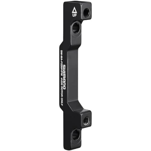 Image of SHIMANO Adapter for post type calliper, for 180mm Post fork mount to 220 mm rotor,Black