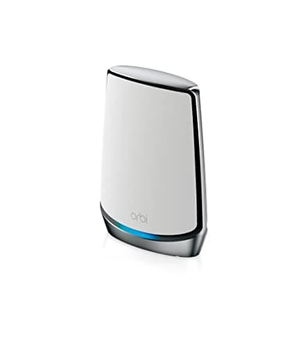 Image of NETGEAR Orbi RBS850 - Wi-Fi range extender - 4 ports - GigE - Wi-Fi 6-2.4 GHz, 5 GHz - desktop