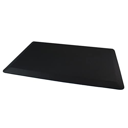 Image of FLOORTEX Black Standing Comfort Mat - 40 x 60cm
