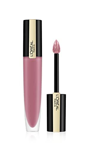 Image of L'Oréal Paris Lipstick, Rouge Signature Liquid Lip Ink,Lasts upto 24H, Lightweight Bare-Lip Sensation & Ultra-Matte High-Impact Statement, Shade: Shade: 105 I Rule Pink