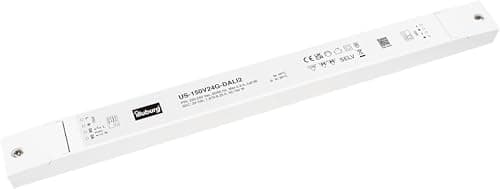 Image of illuburg LED Driver 24 V 150 W Dali Push Button Dimmable Flicker-Free Slim for LED Strips Furniture Concealed Mounting Transformer Power Supply Ballast Driver