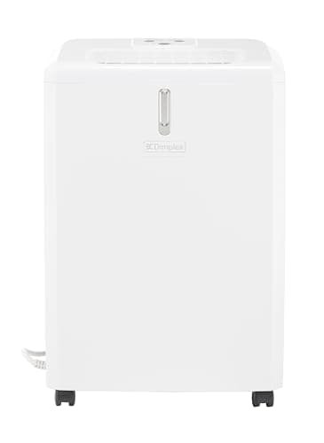 Image of Dimplex 14L EverDri dehumidifier with electronic humidistat, humidity comfort light and timer White