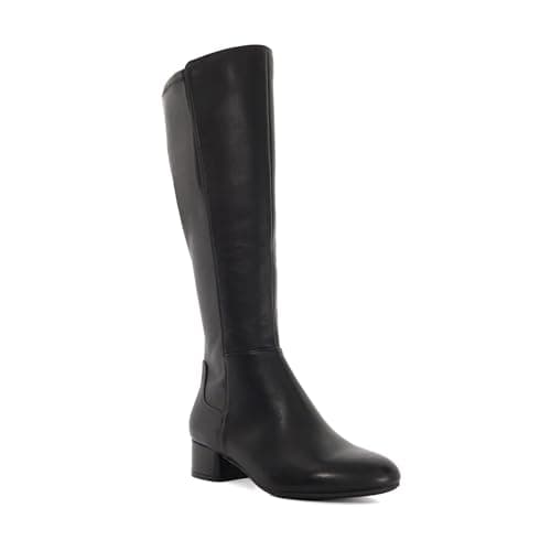 Image of Dune London Ladies TAYLA Wide Fit Stretch Knee-High Boots Size UK 6 Knee High Boots