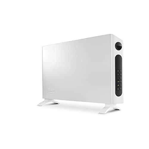 Image of De'Longhi HSX4324E.WH, 2,4KW Thermo convector heater with digital thermostat, LED display, 3 power levels,24h Timer White