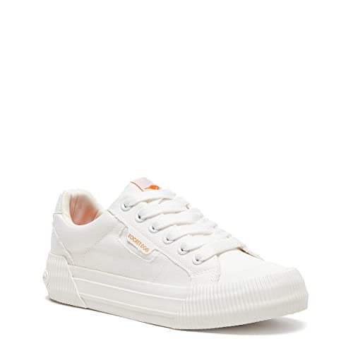 Image of Rocket Dog Women's Cheery Sneaker, Canvas White, 5.5 UK