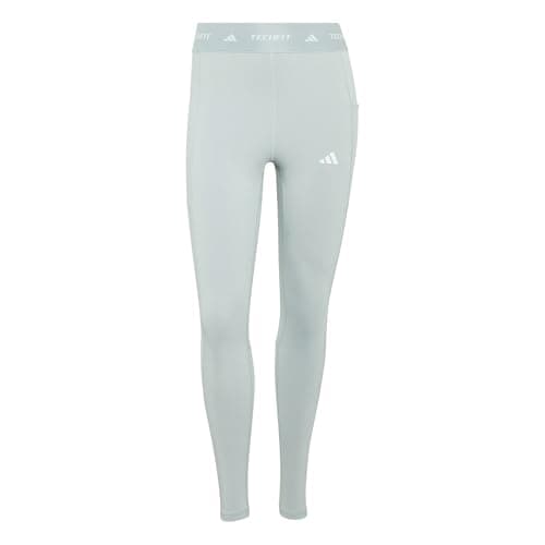 Image of adidas Women's TECHFIT Stash Pocket Full Length Leggings, Wonder Sage, M