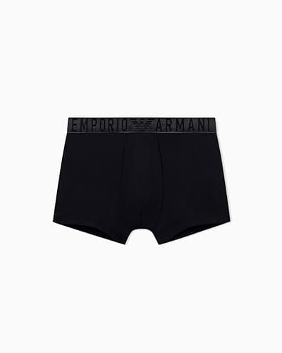 Image of Emporio Armani Man's Essential Microfiber Trunk Black XL