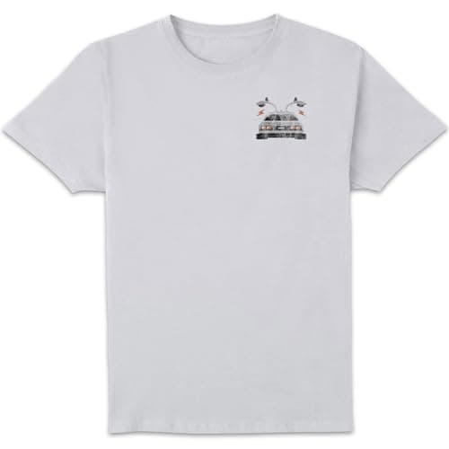 Image of Back to The Future No Concept of Time Men's T-Shirt - White XL