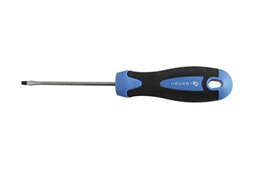 Image of HÖGERT HT1S001 Slotted Screwdriver 3 x 75 mm
