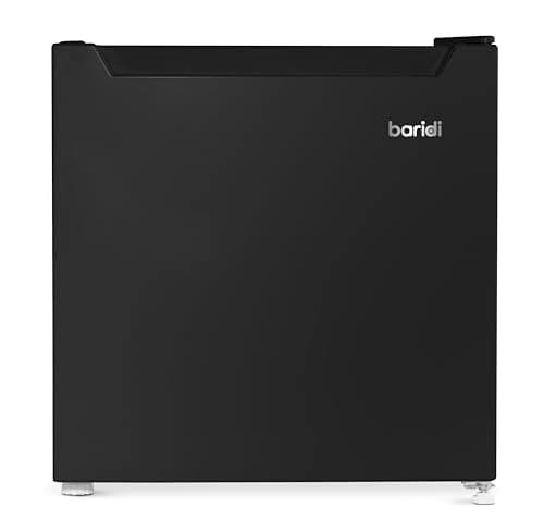 Image of Baridi Tabletop Fridge with Ice Box, 46L Capacity, Adjustable Thermostat, Reversible Door - DH257